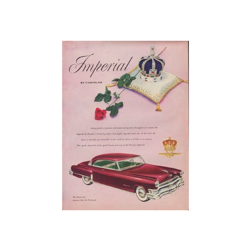 1952 Chrysler imperial #5