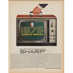 1968 Sharp Ad "1975 World Series"
