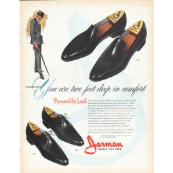 1962 Jarman Shoes Vintage Ad 