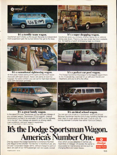 1976 Dodge Vintage Ad 