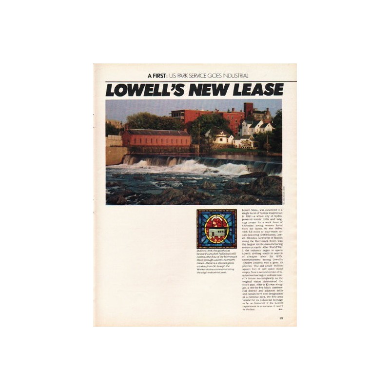 1980 Lowell, Massachusetts Vintage Article 