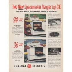 Vintage 1960 GE Automatic Electric Can Opener Many Colors Print Ad  Advertisement